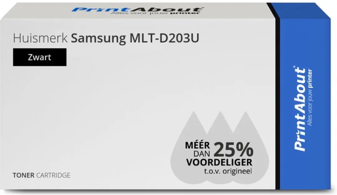 PrintAbout MLT-D203U-PA Toner Zwart - 16.500 pagina's