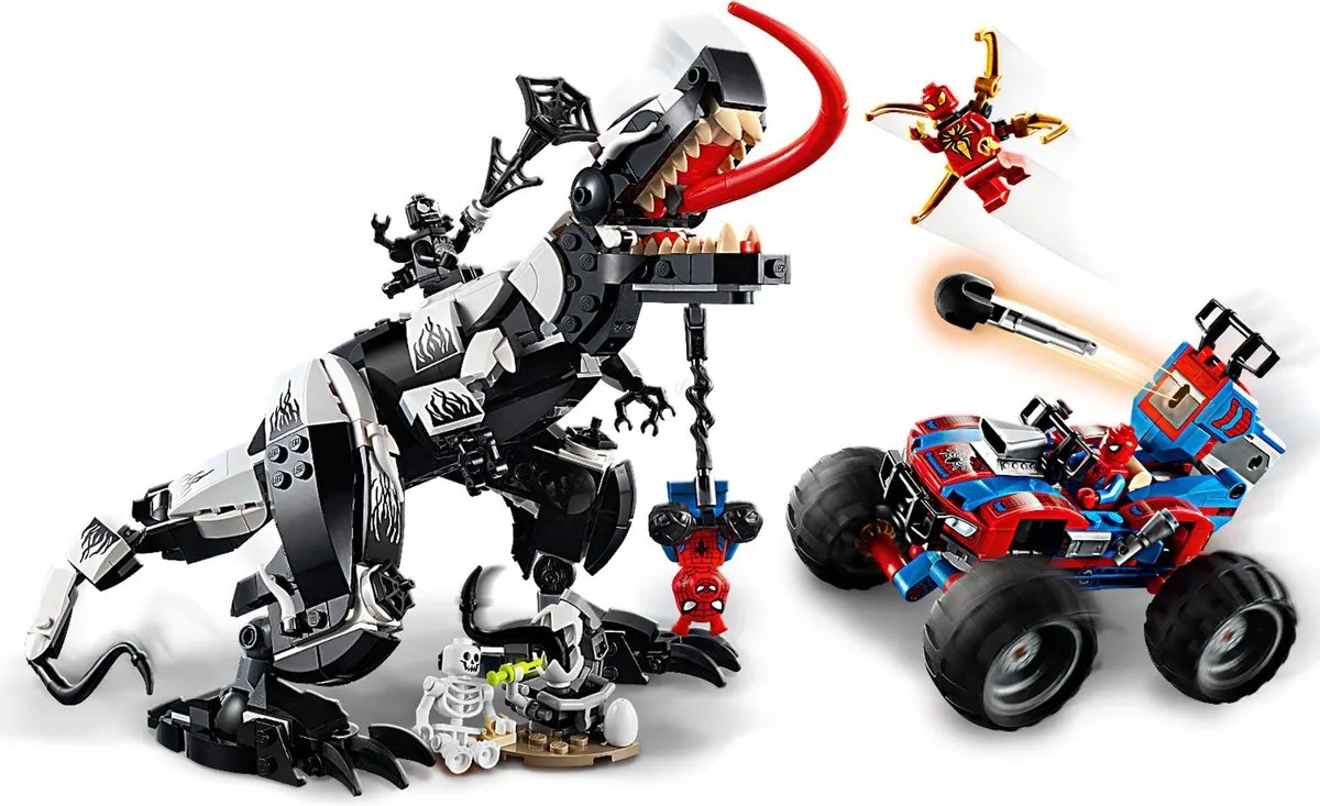 LEGO Super Heroes Venomosaurus Ambush 76151 - 3 Minifiguren