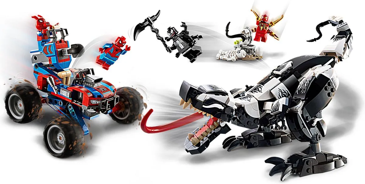 LEGO Super Heroes Venomosaurus Ambush 76151 - 3 Minifiguren
