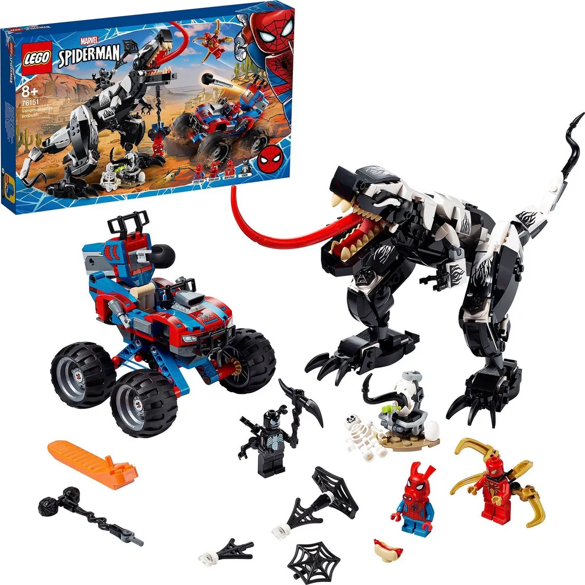 LEGO Super Heroes Venomosaurus Ambush 76151 - 3 Minifiguren