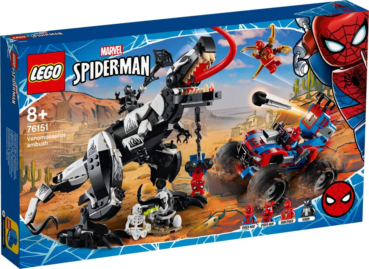 LEGO Super Heroes Venomosaurus Ambush 76151 - 3 Minifiguren