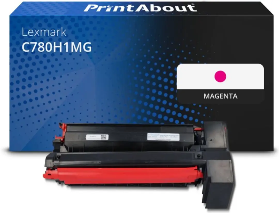 PrintAbout Lexmark C780H1MG-PA Toner Magenta