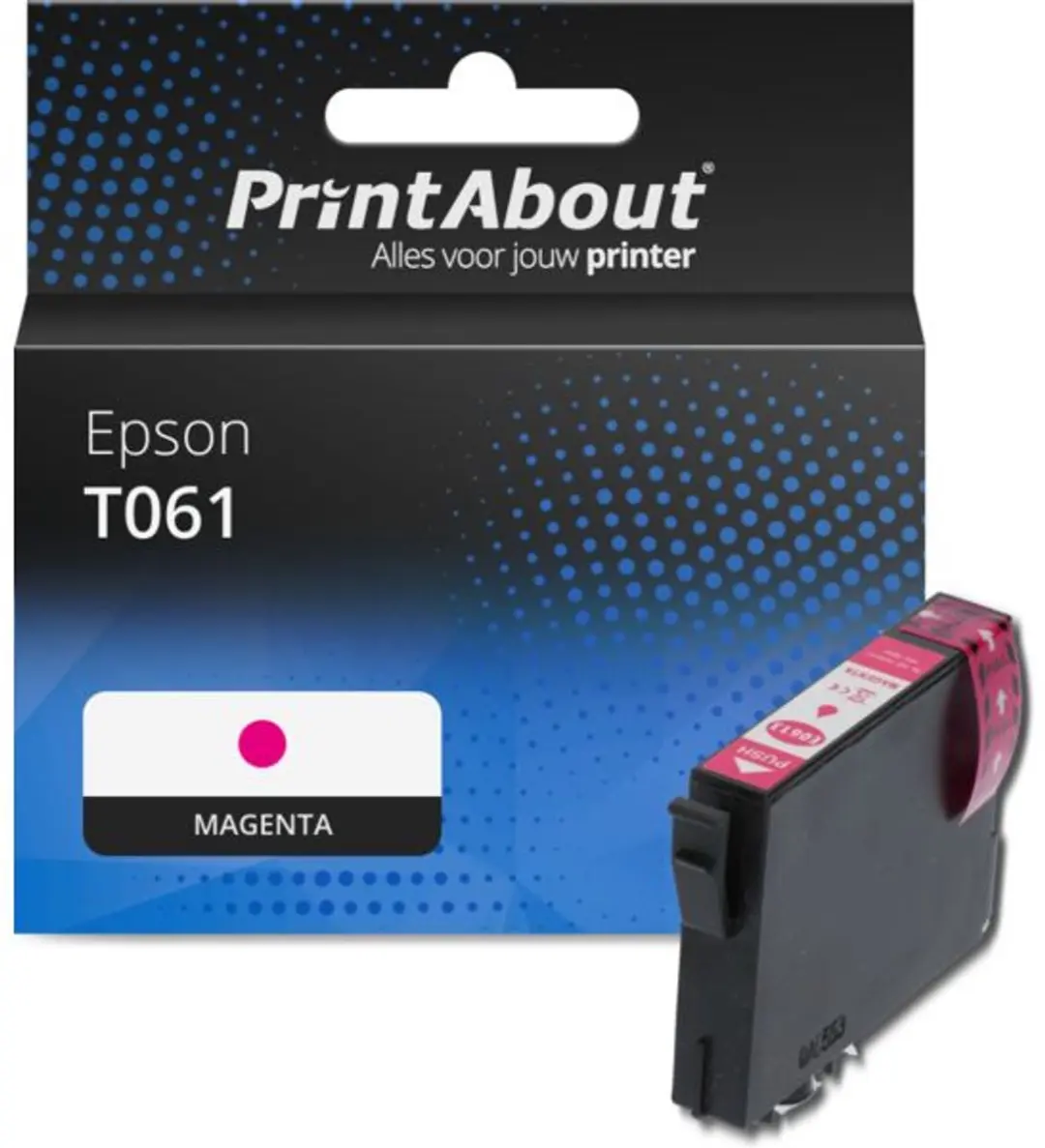 PrintAbout Inktcartridge T061 Magenta C13T061340