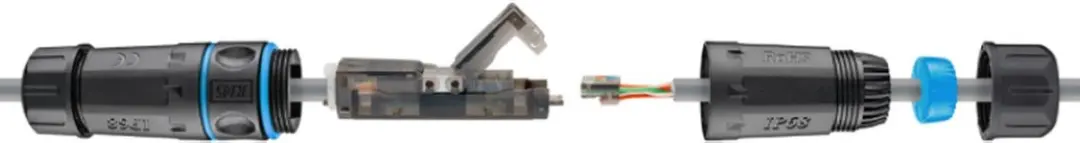 Goobay 44416 Kabelconnector - Zwart