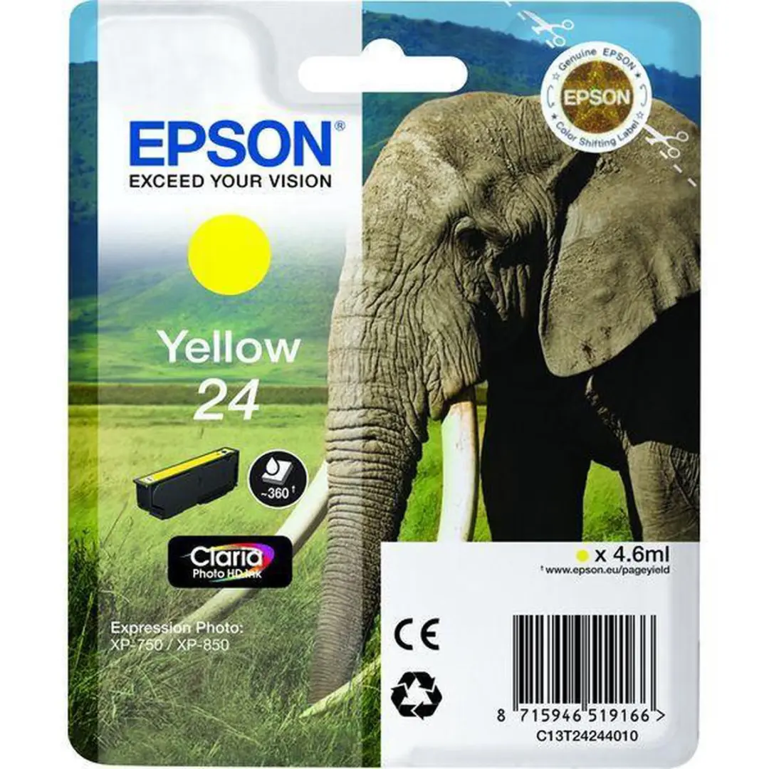 Epson C13T24244010 Inktcartridge Geel - 4.6ml