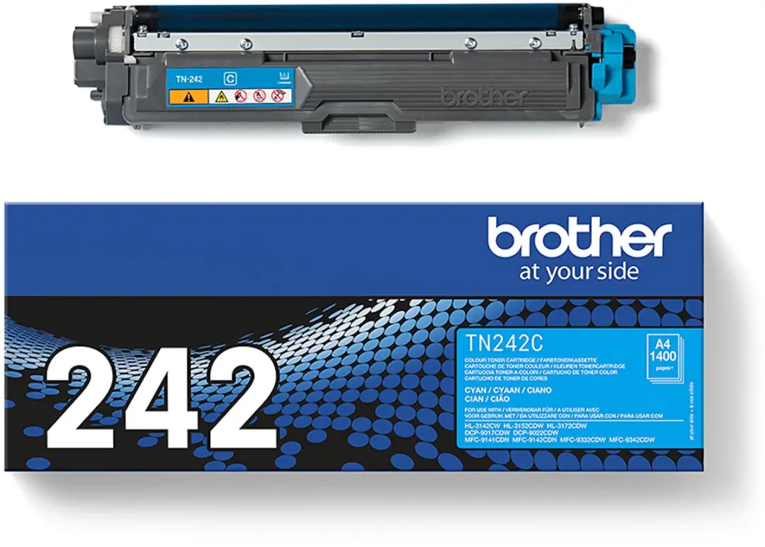 Brother TN-242C Tonercartridge - Cyaan - 1400 Pagina's