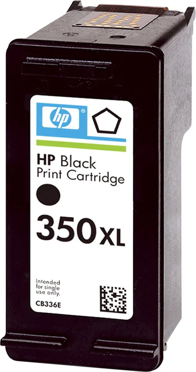 HP No.350XL Inktcartridge CB336EE#ABF - Zwart