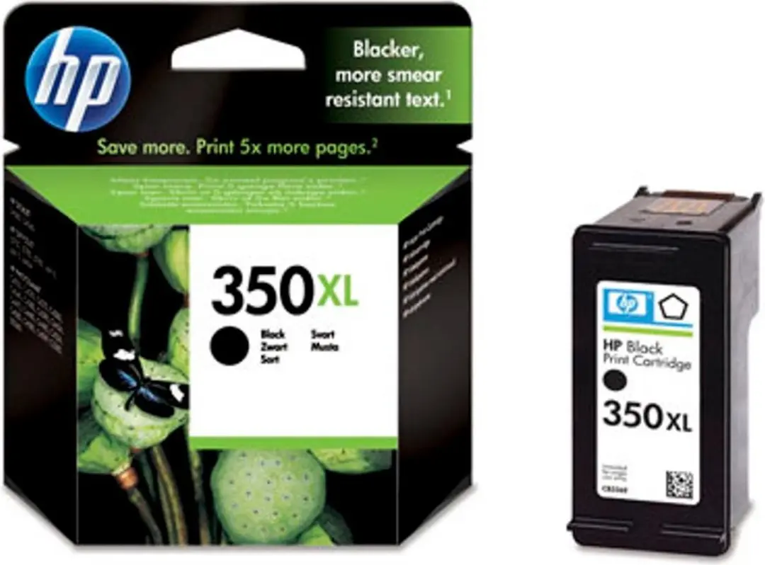 HP No.350XL Inktcartridge CB336EE#ABF - Zwart