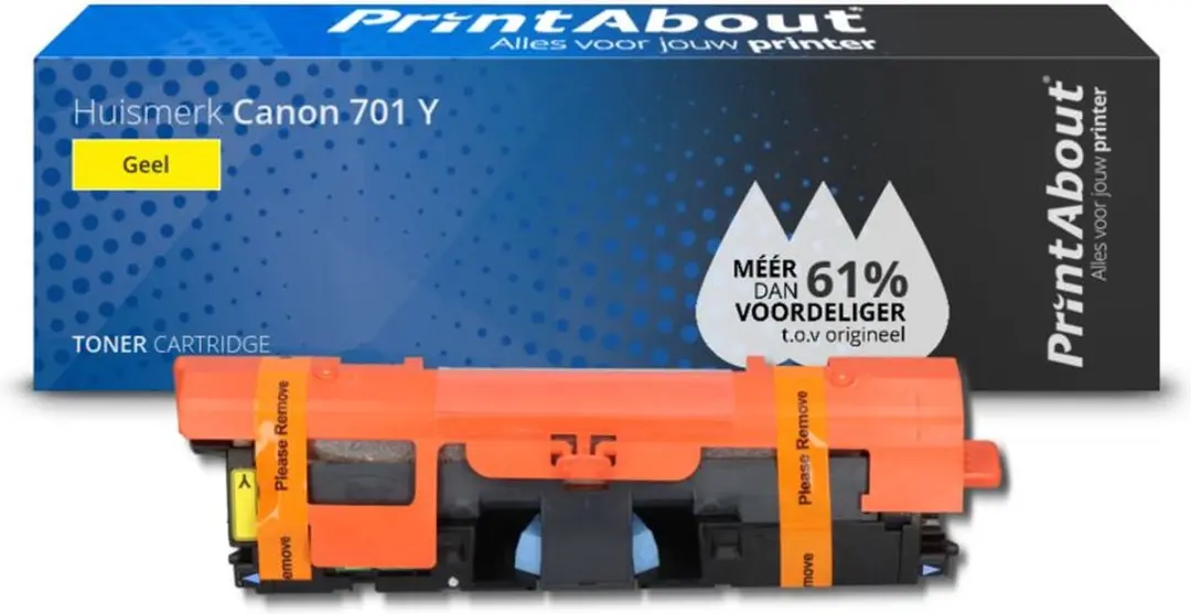 PrintAbout 701 Y-PA Toner Geel - 4.500 Pagina's
