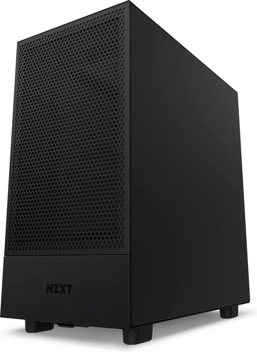 NZXT H5 Flow Midtowermodel - ATX/Micro-ITX - Zwart