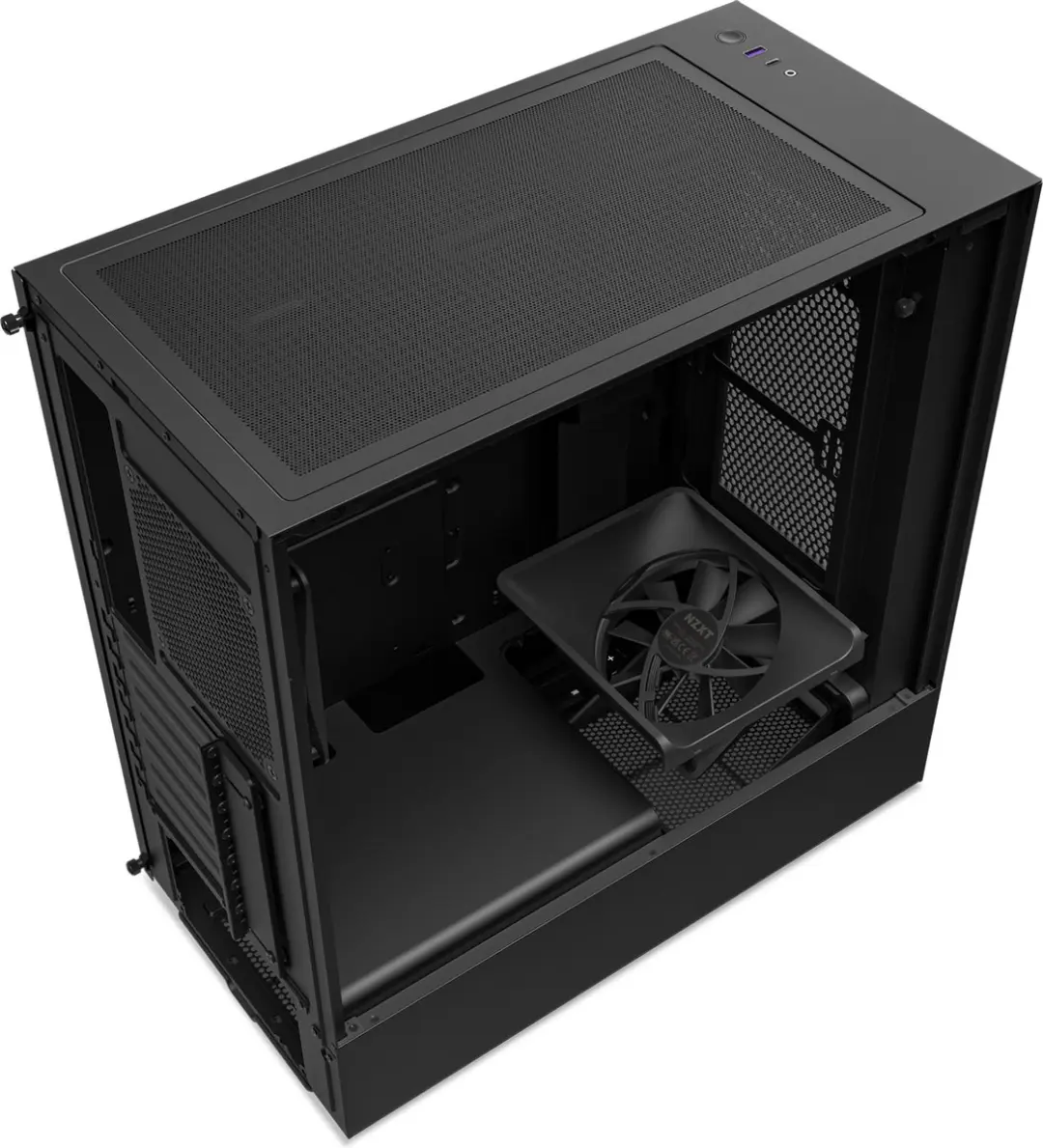 NZXT H5 Flow Midtowermodel - ATX/Micro-ITX - Zwart
