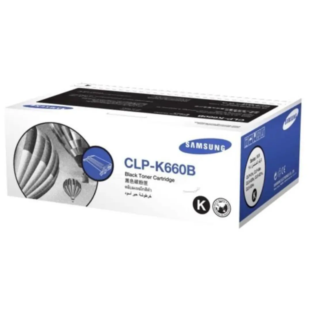 Samsung CLP-K660B Tonercartridge - 5500 Pagina's - Zwart
