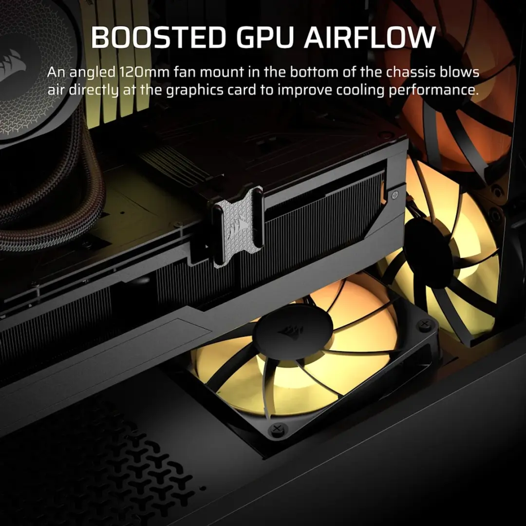 Corsair 3200D RS ARGB Mid Tower Behuizing - Grijs