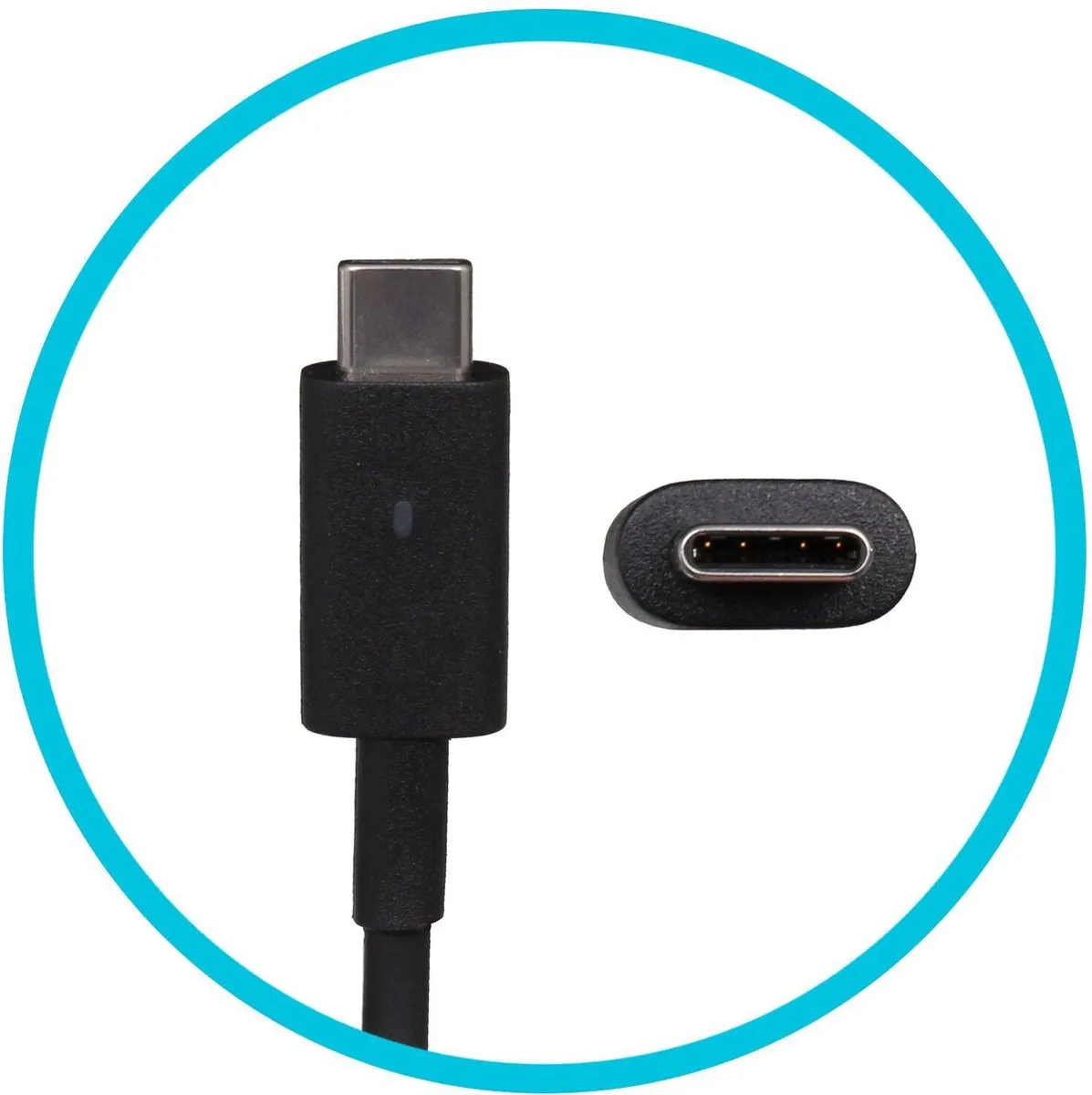 Dell 30W Type C Netspanningsadapter 0RDYGF - Zwart