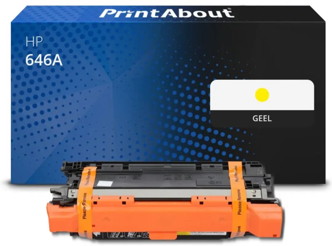 PrintAbout HP 646A CF032A Toner Geel