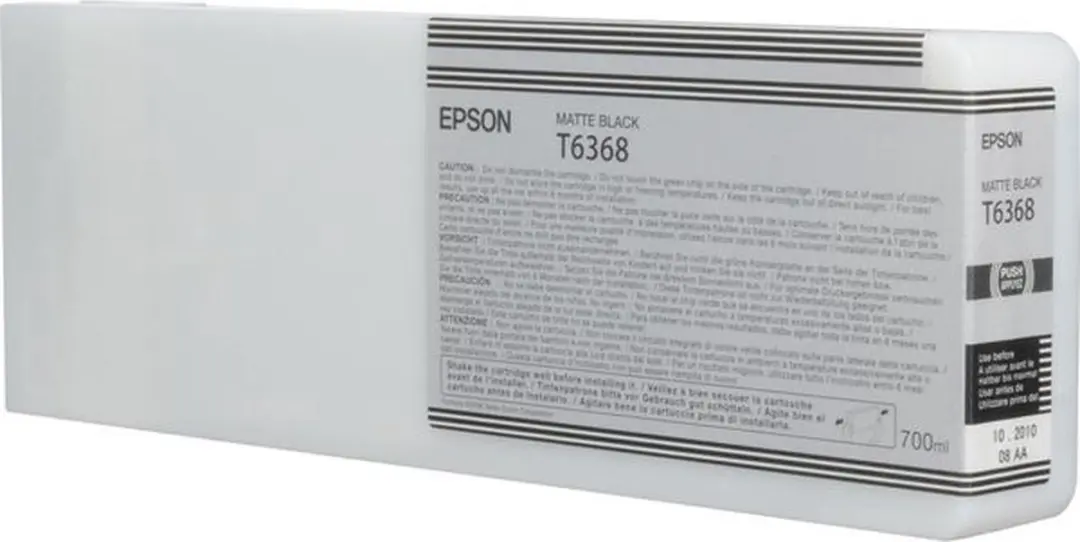 Epson T6368 Inktcartridge Mat Zwart - 700ml
