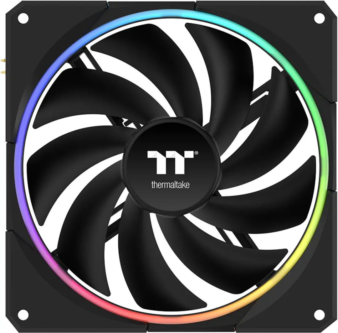 Thermaltake TS140 EX RGB PC Ventilator Koeler - 3x140mm PWM - Zwart
