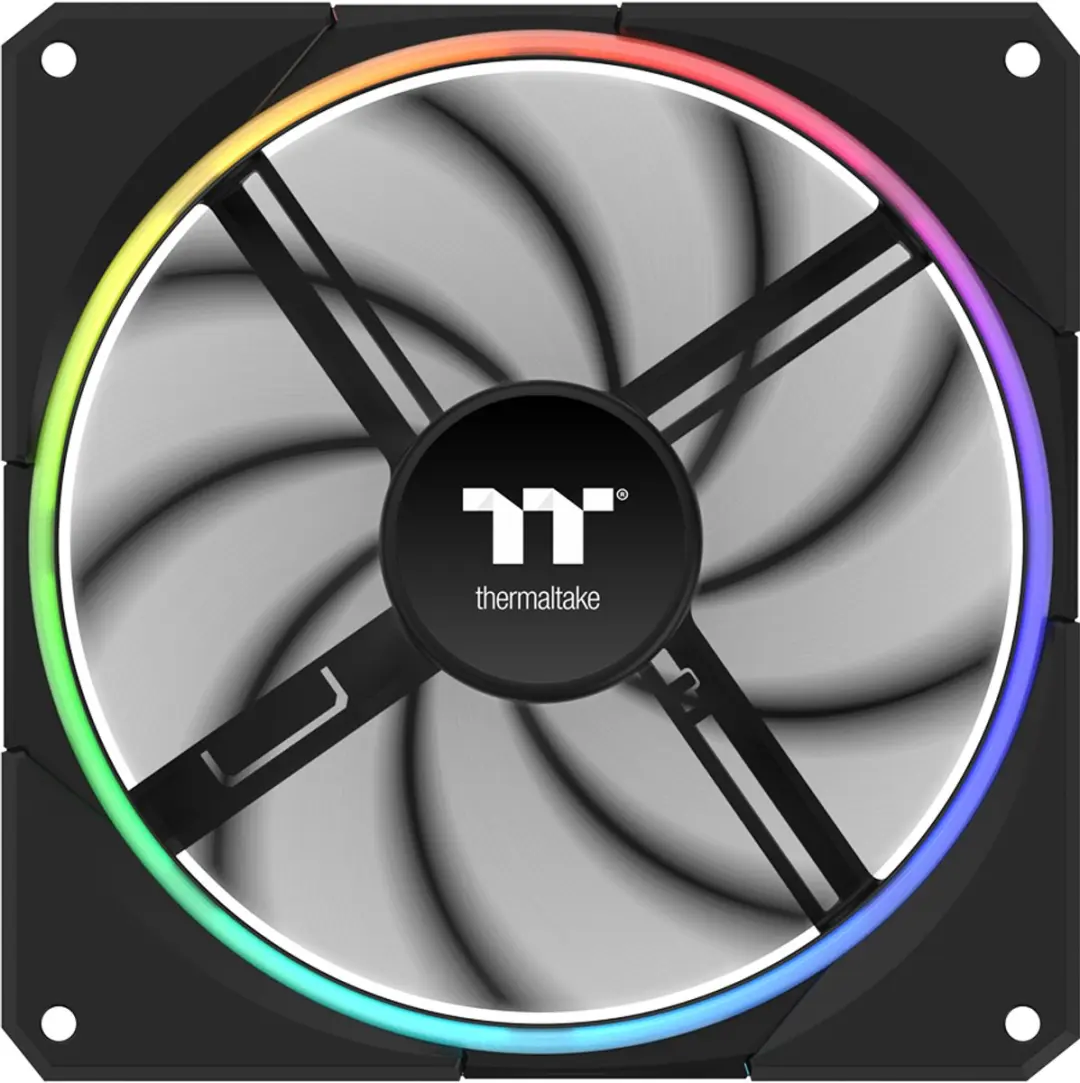 Thermaltake TS140 EX RGB PC Ventilator Koeler - 3x140mm PWM - Zwart