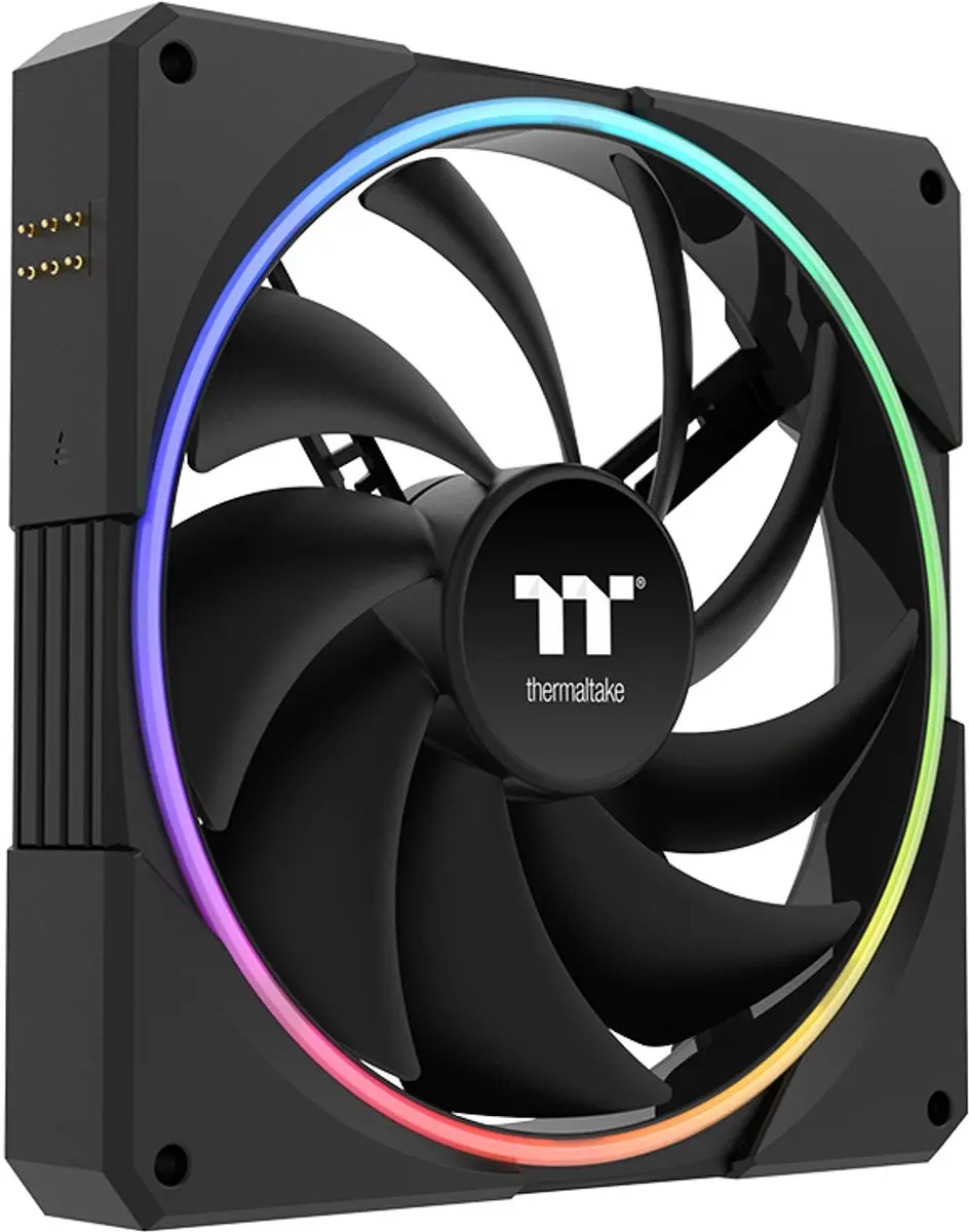 Thermaltake TS140 EX RGB PC Ventilator Koeler - 3x140mm PWM - Zwart
