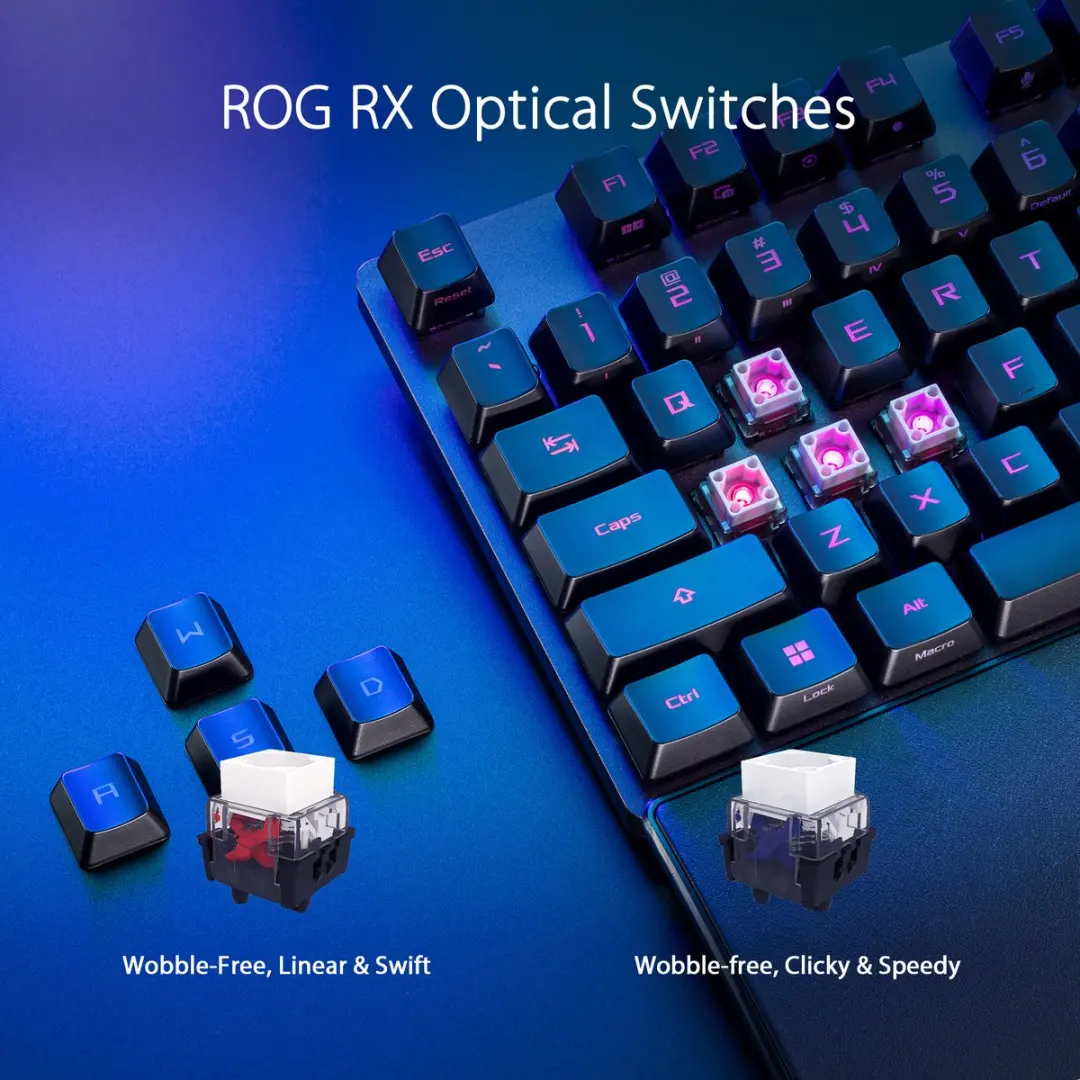 ASUS ROG Strix Scope II RX/RXRD Toetsenbord - USB - Zwart