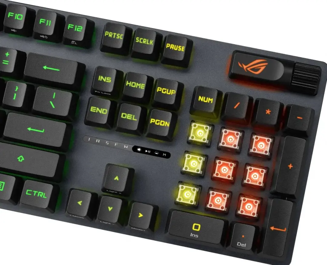 ASUS ROG Strix Scope II RX/RXRD Toetsenbord - USB - Zwart