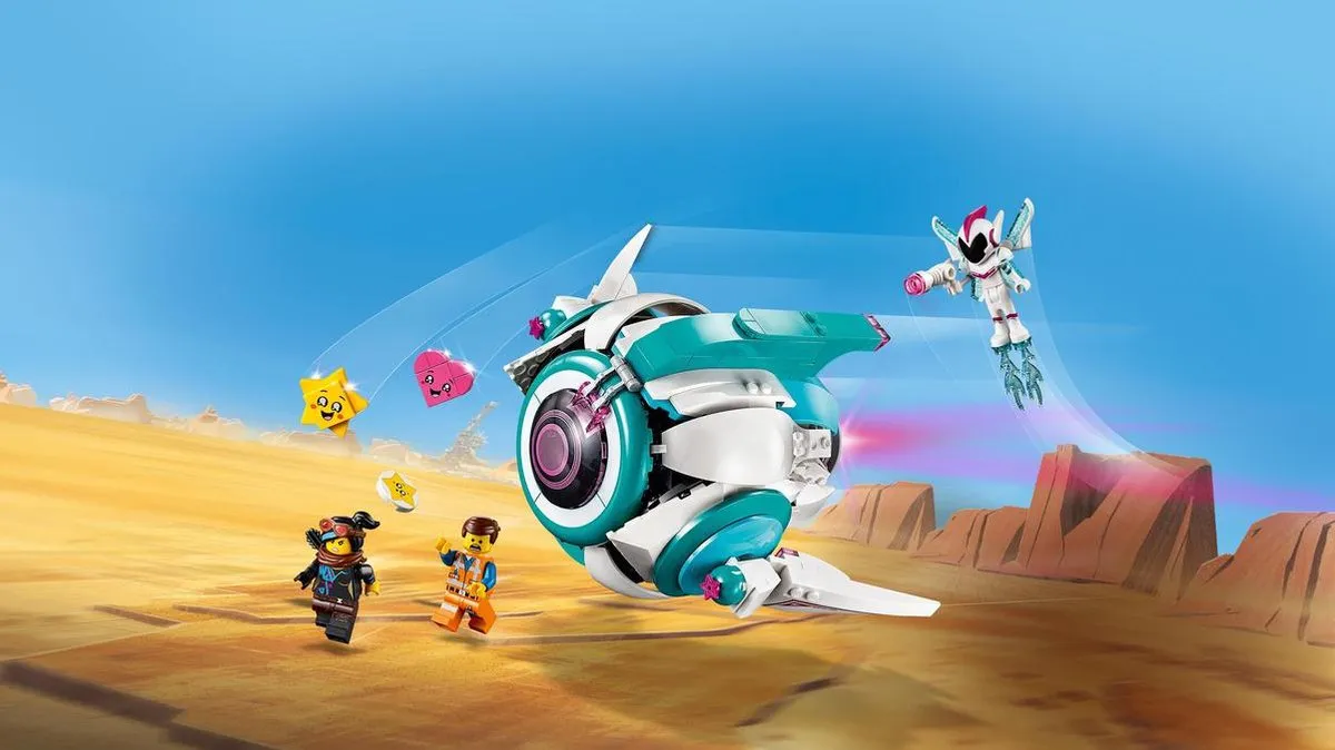 LEGO The Movie 2 Lieve Chaos' Systar Ruimteschip 70830 - 502 Stukken - 2 Minifiguren