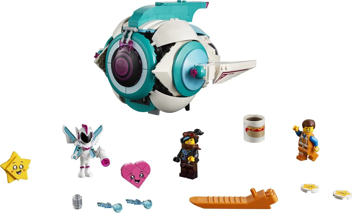 LEGO The Movie 2 Lieve Chaos' Systar Ruimteschip 70830 - 502 Stukken - 2 Minifiguren