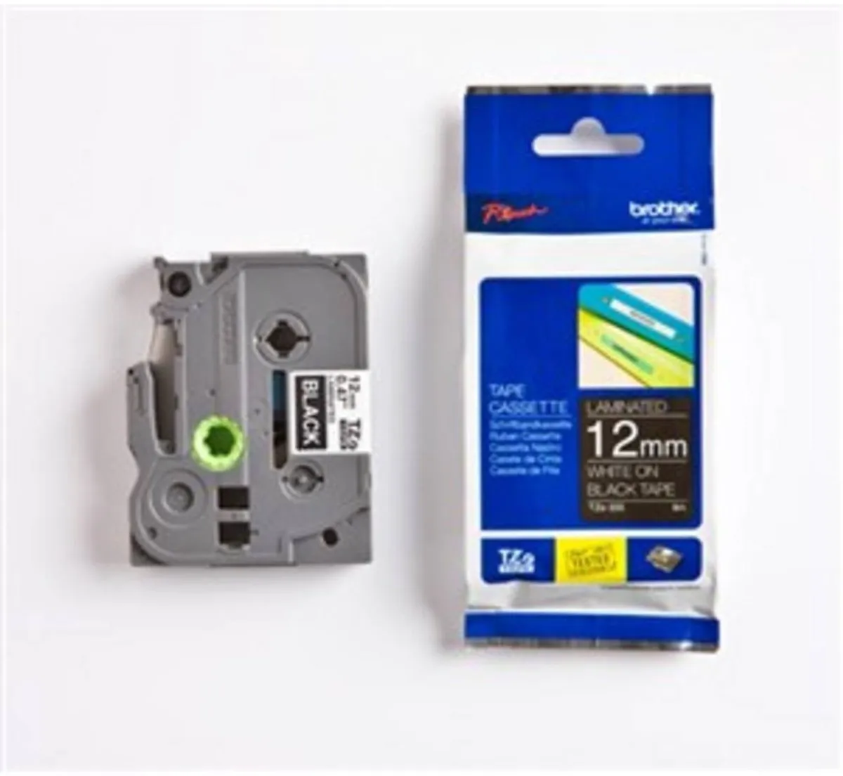 Brother TZE335 Inktcartridge Wit/Zwart - 4 Stuks