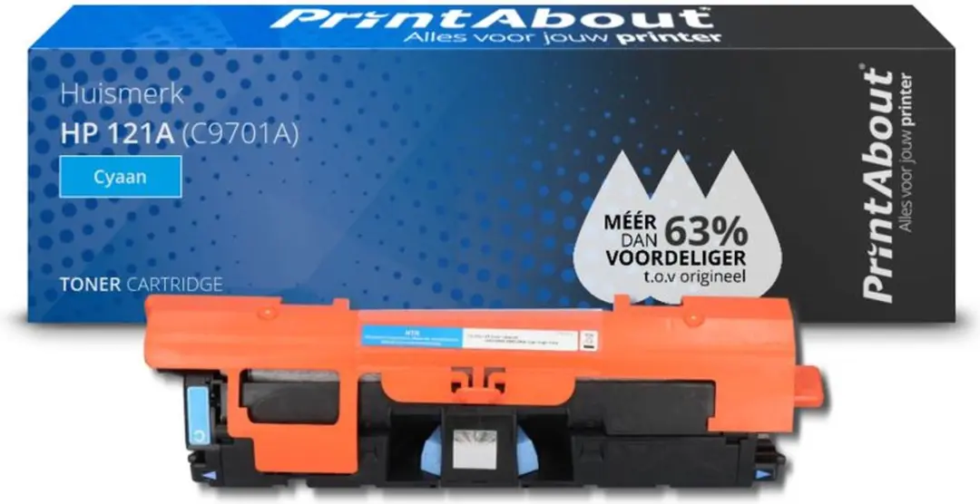 PrintAbout HP C9701A-PA Toner Cyaan