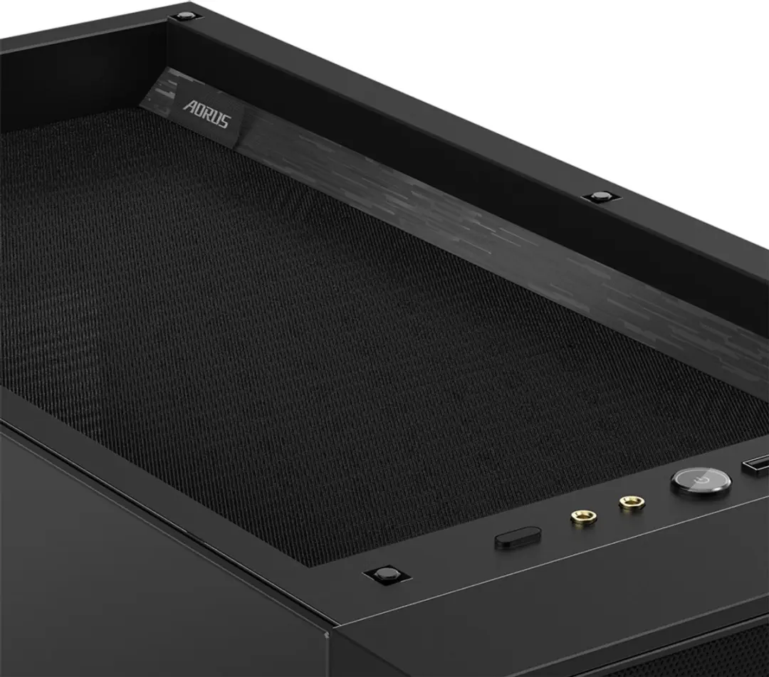 Gigabyte GB-AC500G ST Midi Tower - 3 Ventilatoren Zwart