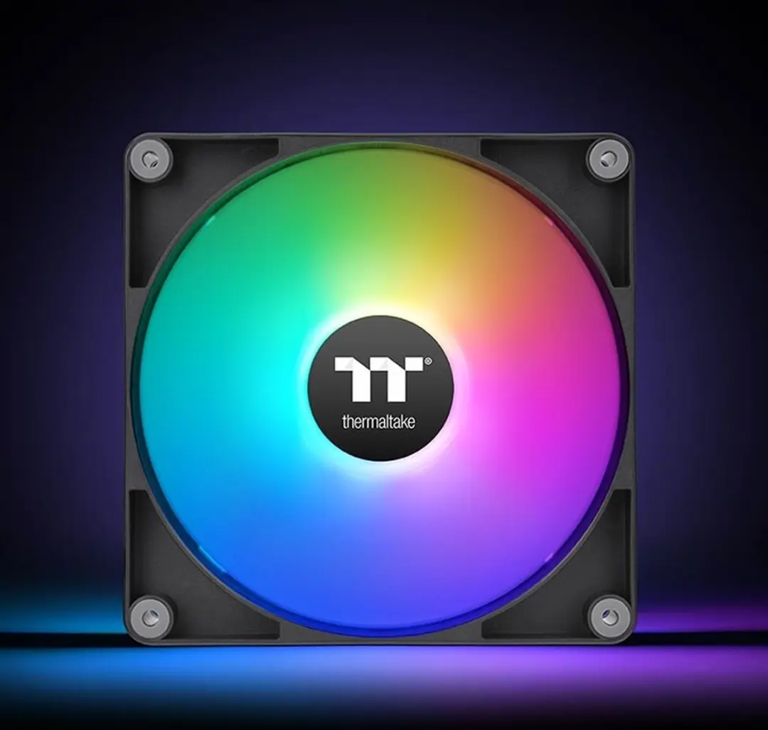Thermaltake CT120 EX Reverse ARGB Ventilator 2-pack 120mm - Zwart