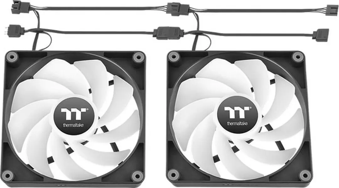 Thermaltake CT120 EX Reverse ARGB Ventilator 2-pack 120mm - Zwart