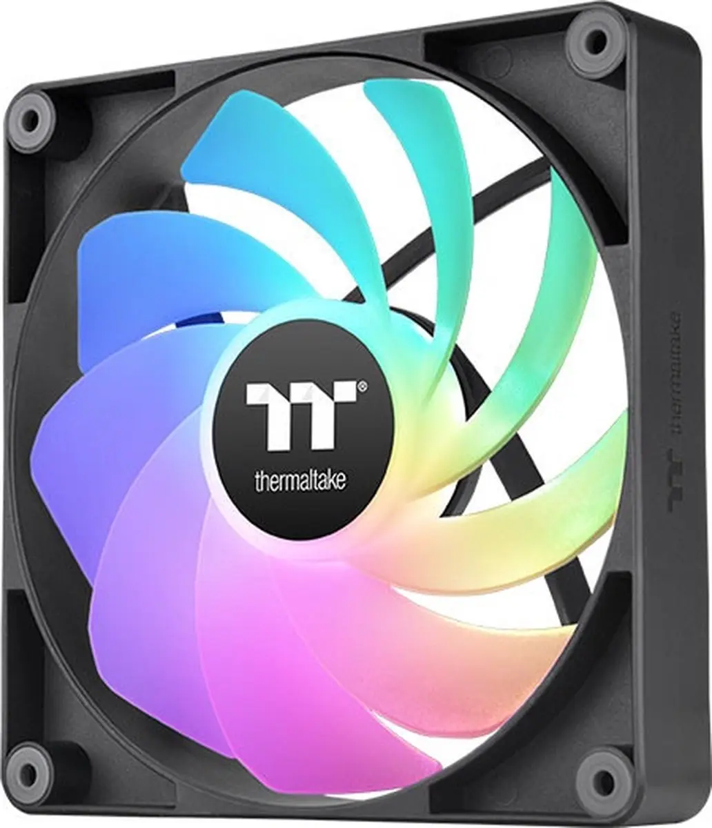 Thermaltake CT120 EX Reverse ARGB Ventilator 2-pack 120mm - Zwart