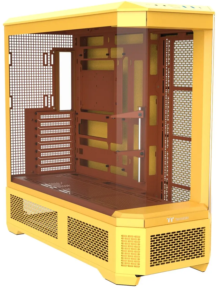 Thermaltake View 600 TG PC Behuizing - Gehard Glas - Geel