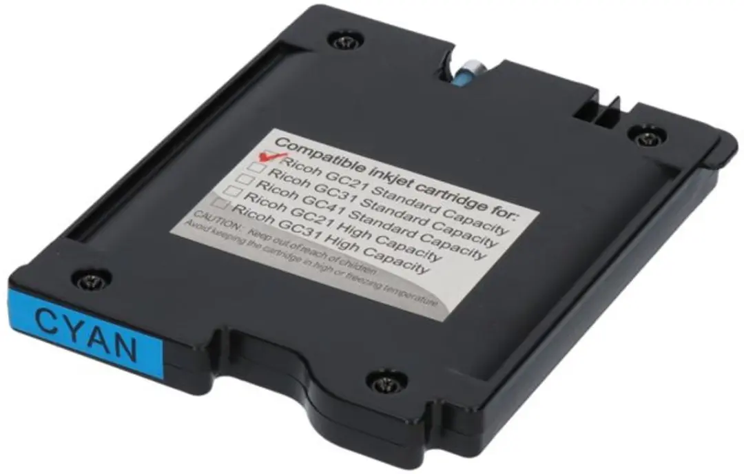 PrintAbout GC-21C Inktcartridge Cyaan - 64ml - o.a. Ricoh