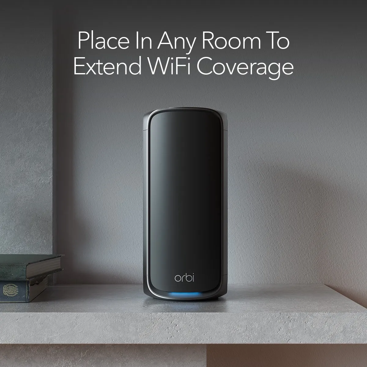 Netgear Orbi RBE970B Mesh WiFi 7 Satelliet - 27Gbps - Quad-Band - Zwart - afbeelding 6 van 6