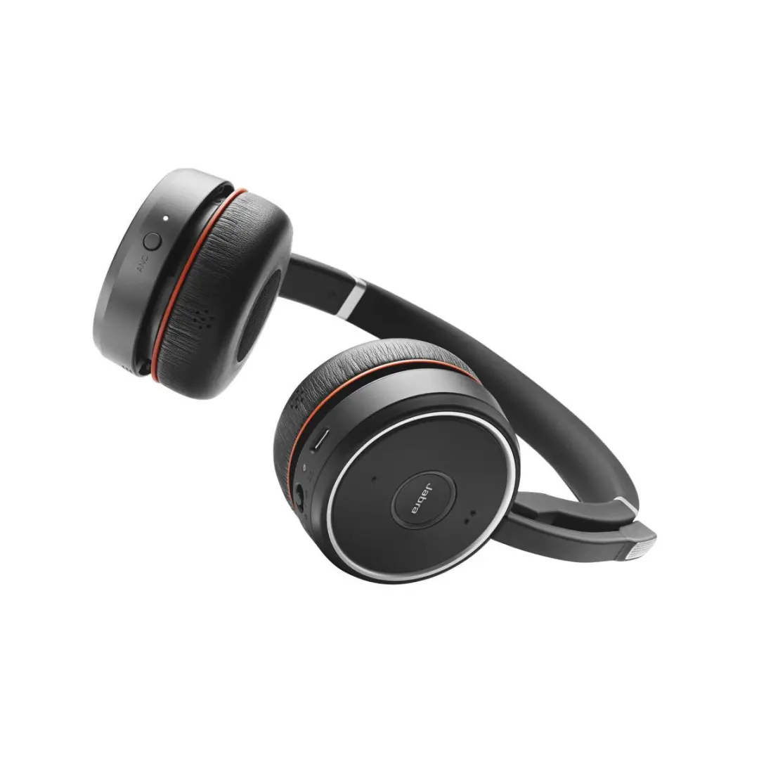 Jabra Evolve 75 MS Headset - Zwart - 7599-832-199 - afbeelding 6 van 6