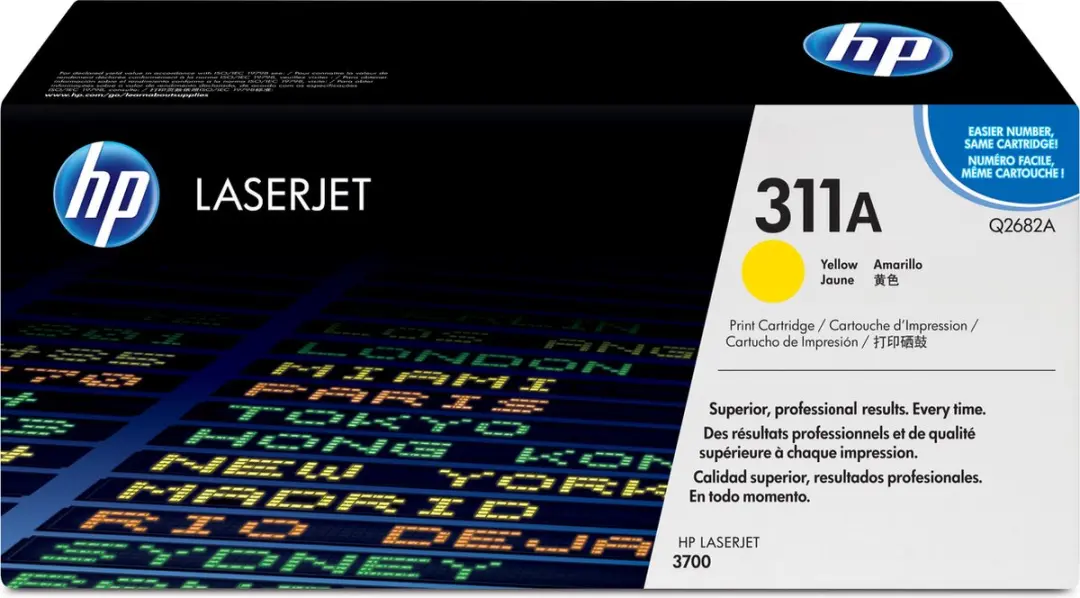 HP 311A Q2682A Tonercartridge - Geel - 6000 pagina's