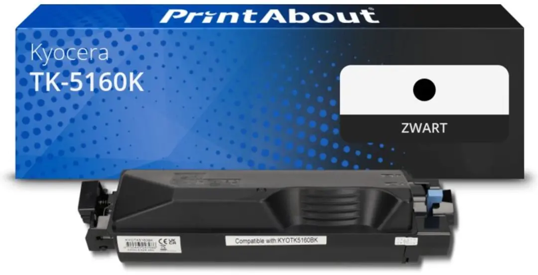 PrintAbout Kyocera TK-5160K-PA Toner - Zwart