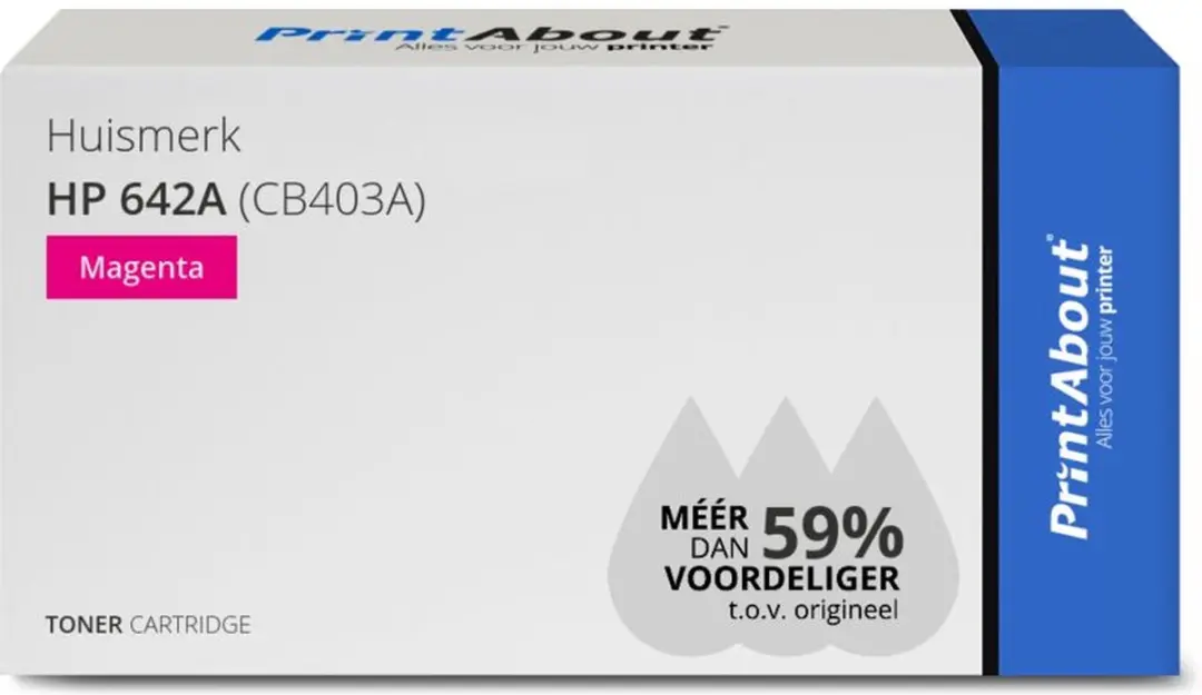 PrintAbout HP 642A Toner Magenta CB403A