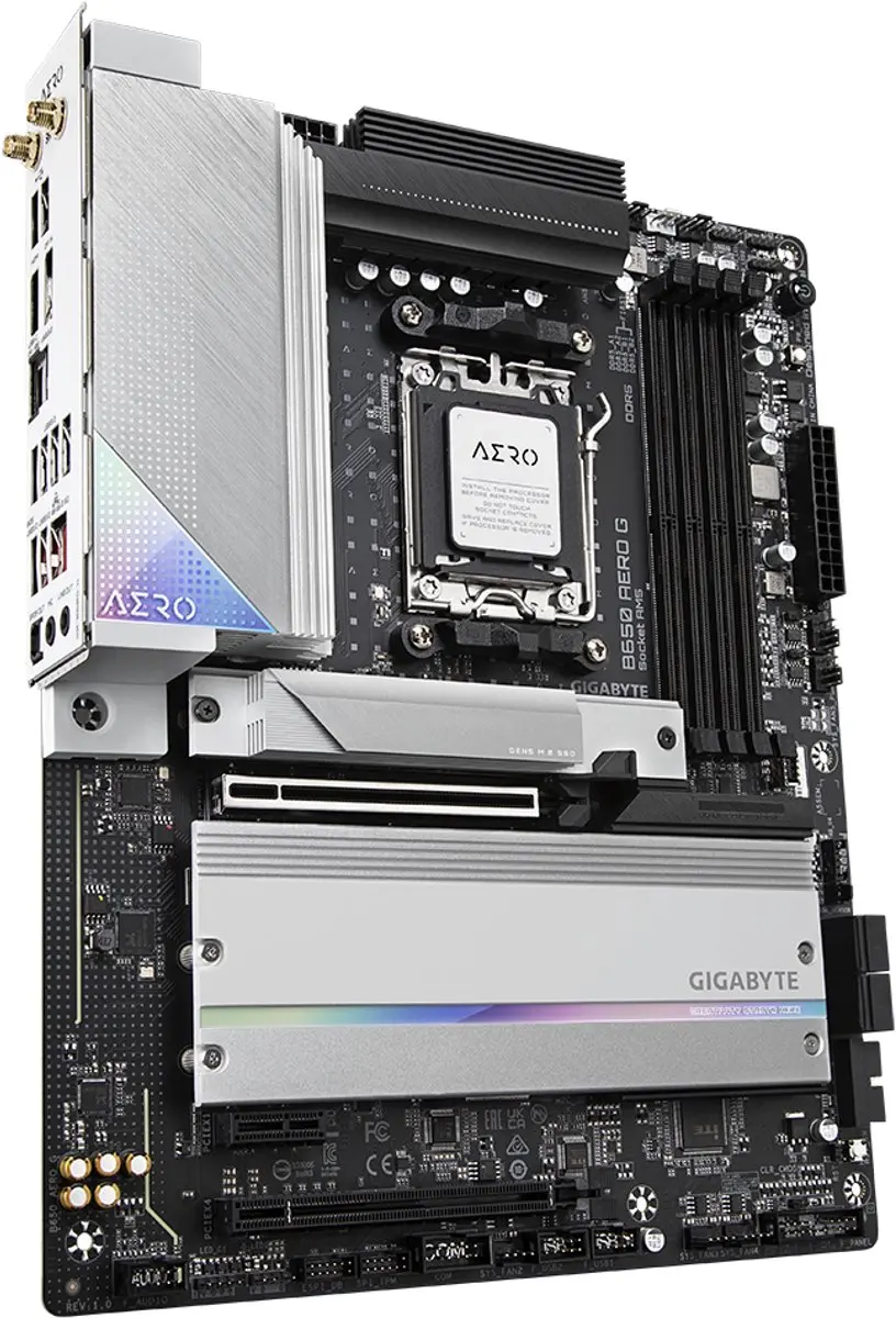 Gigabyte B650 AERO G Moederbord - AM5 ATX