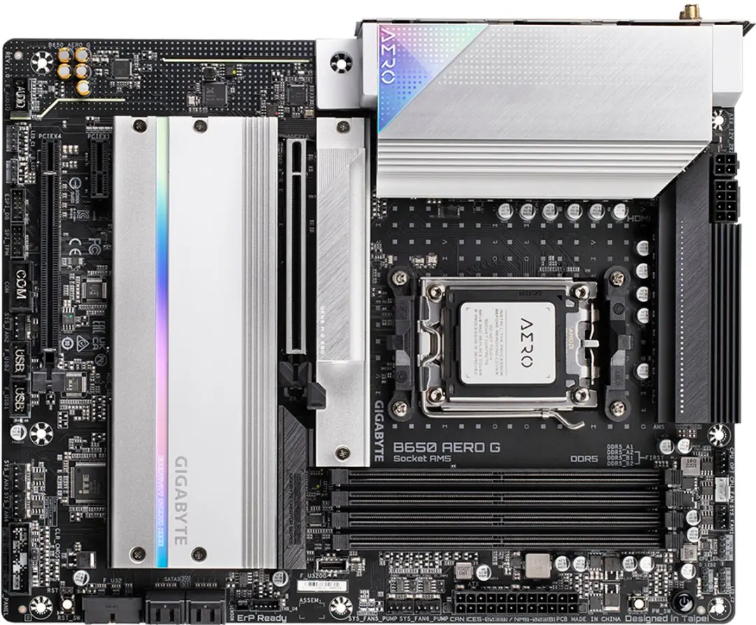 Gigabyte B650 AERO G Moederbord - AM5 ATX