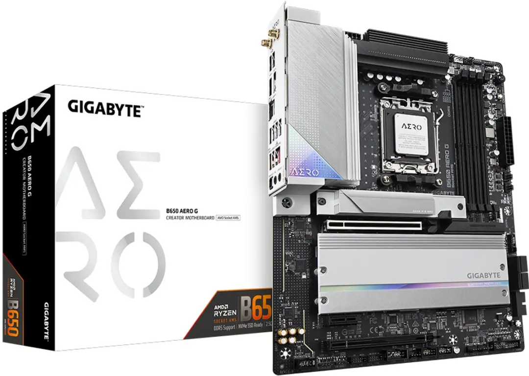 Gigabyte B650 AERO G Moederbord - AM5 ATX