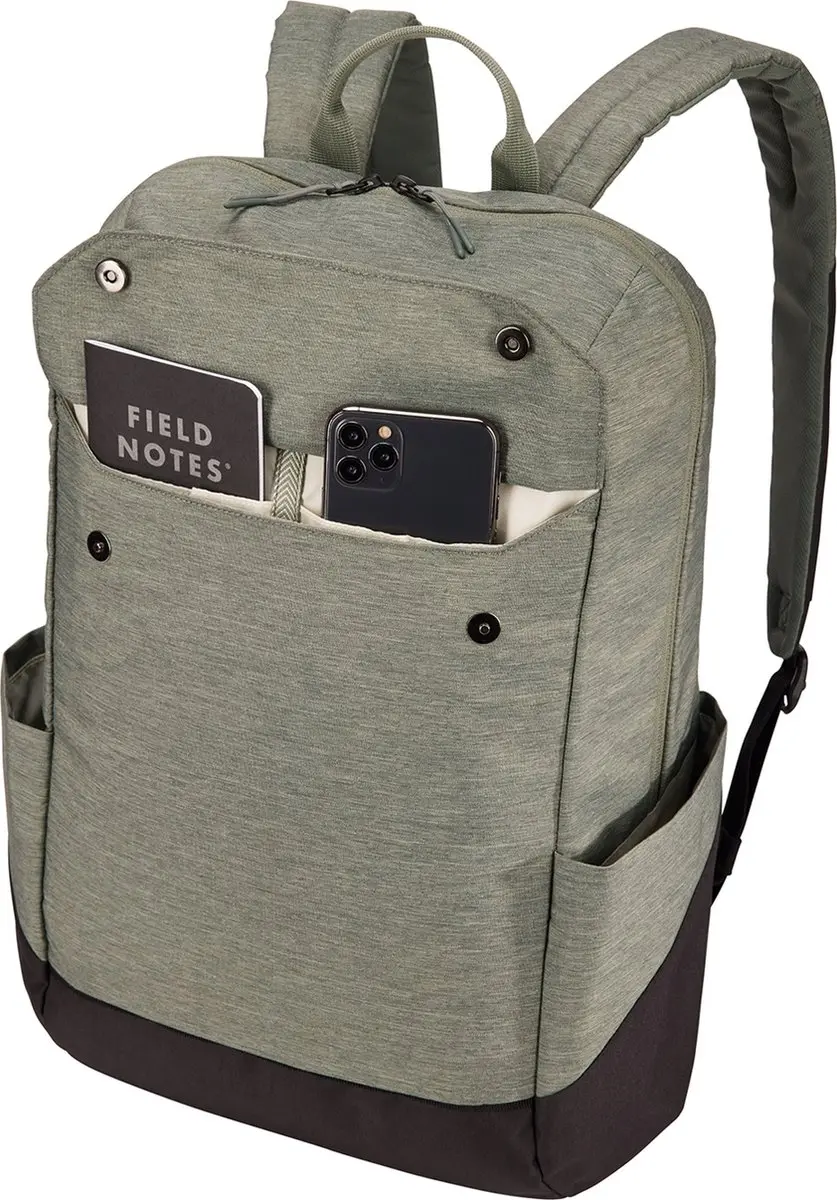 Thule Lithos 20L Rugzak - 15.6 inch - Agave/Zwart