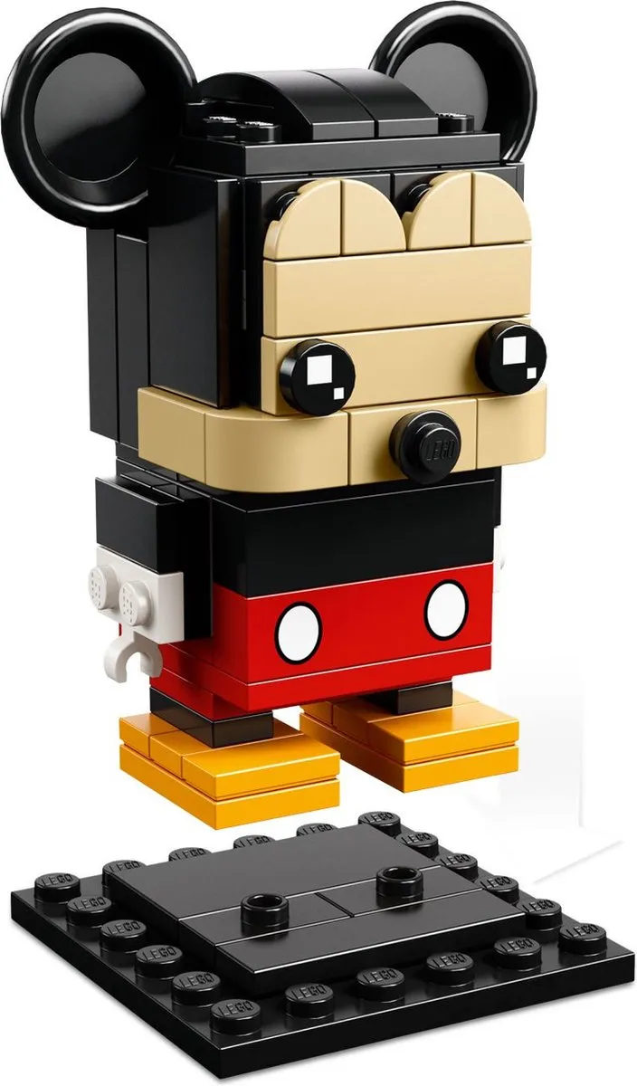 LEGO BrickHeadz 41624 Mickey Mouse - 109 Stukken - Multicolor