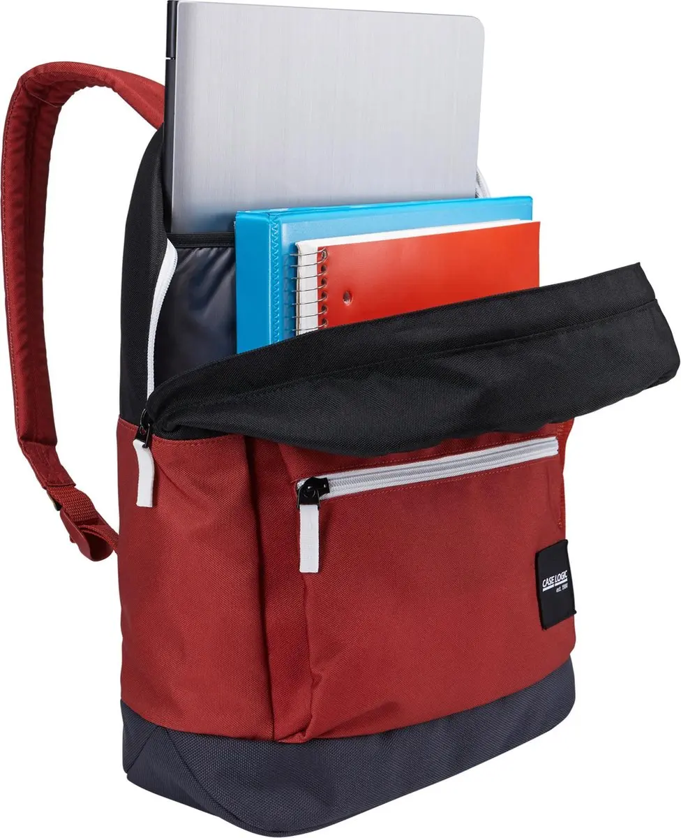 Case Logic Campus Commence 24L Rugzak 15 inch - Zwart/Brick