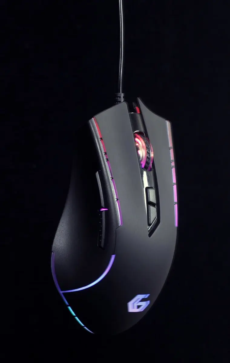 Gembird MUSG-RAGNAR-RX300 Gaming Muis - 7 Knoppen - Zwart
