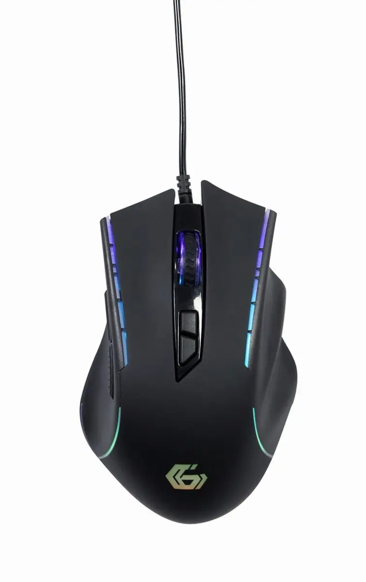 Gembird MUSG-RAGNAR-RX300 Gaming Muis - 7 Knoppen - Zwart