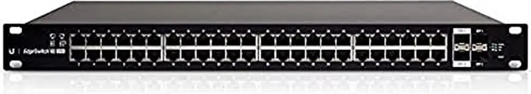 Ubiquiti EdgeSwitch ES-48-500W Managed PoE Switch 48x 1Gbit - 500W - Zwart - afbeelding 6 van 6