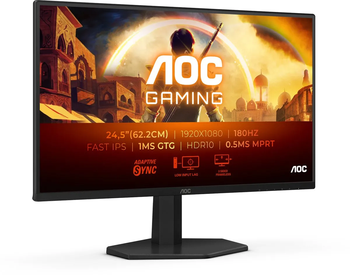 AOC G4 25G42E Gaming Monitor 24.5" - Full HD - 180Hz